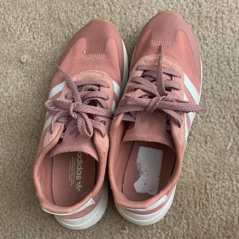 Adidas mauve pink athletic sneakers - Picture 2 of 5